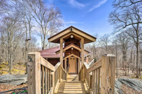 Beech Mountain Cabin with Deck Half-Mi to Skiing